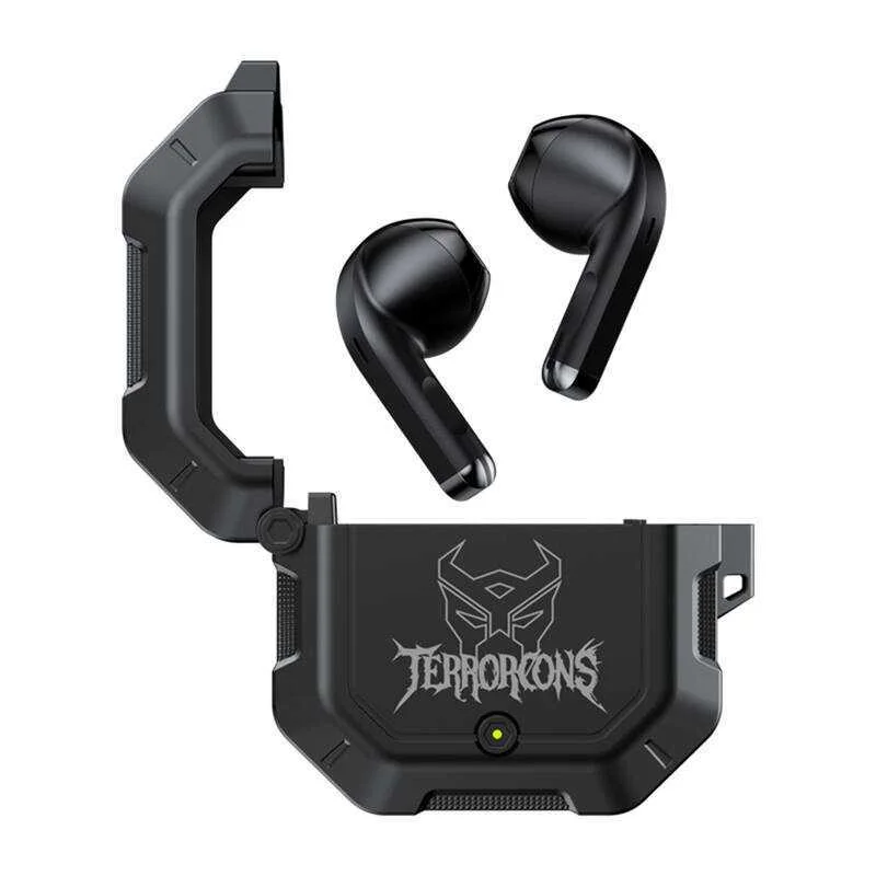 Auscultadores Tws Transformers Tf-T12 preto