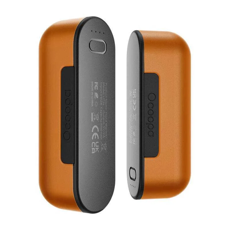 Aquecedor de mãos Ocoopa Ut2s 2x5000 Mah com Powe.