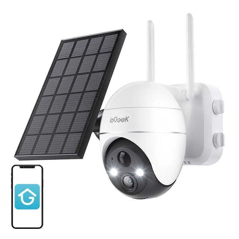 Câmara de Exterior Sem Fios Wifi de 5mp Iegeek Zs-Gx4s W