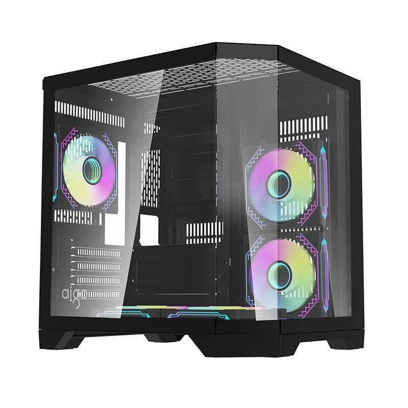 Caixa para computador Darflash Ft350 + 5 ventoinh.