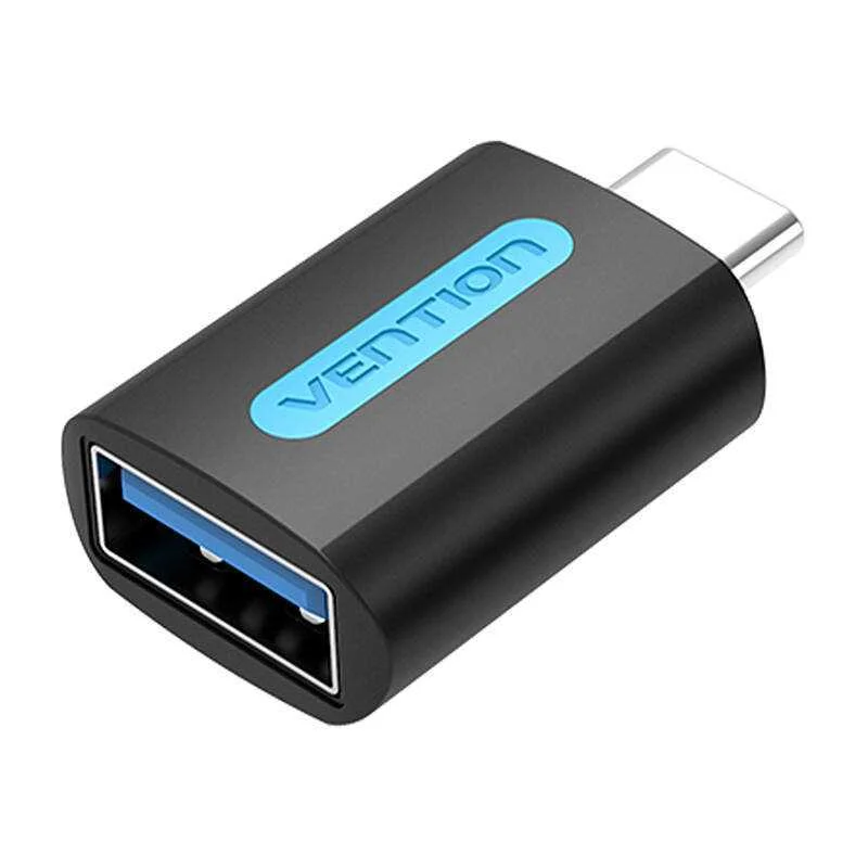 Vention Usb Adapter Cdub0, Usb-C Male To Usb 3.0 Female (Black)