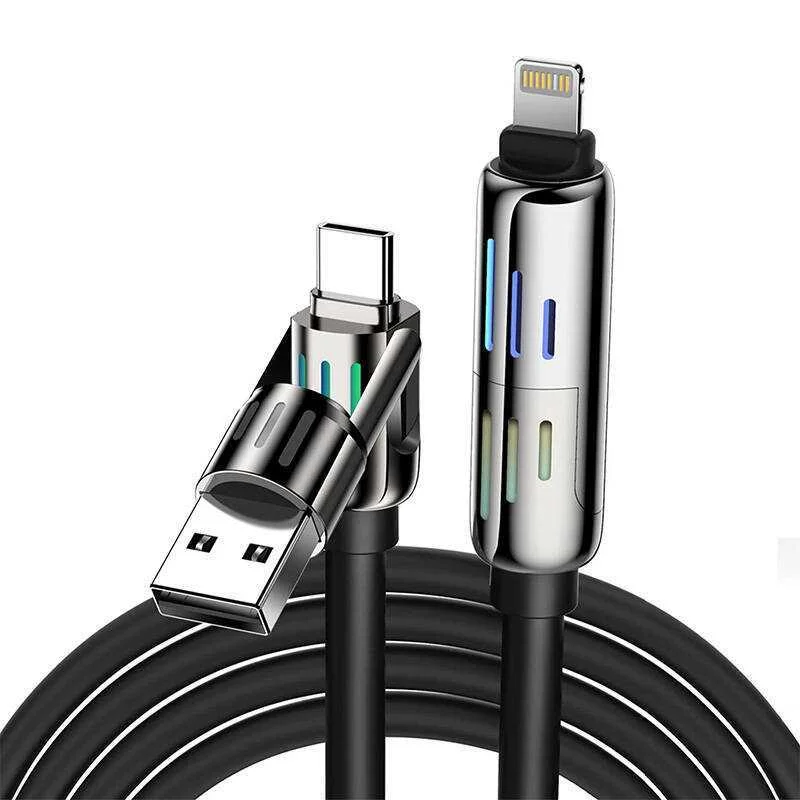 Cabo 4 em 1 Usb-C/Usb-A para Usb-C/Lightning Blitz