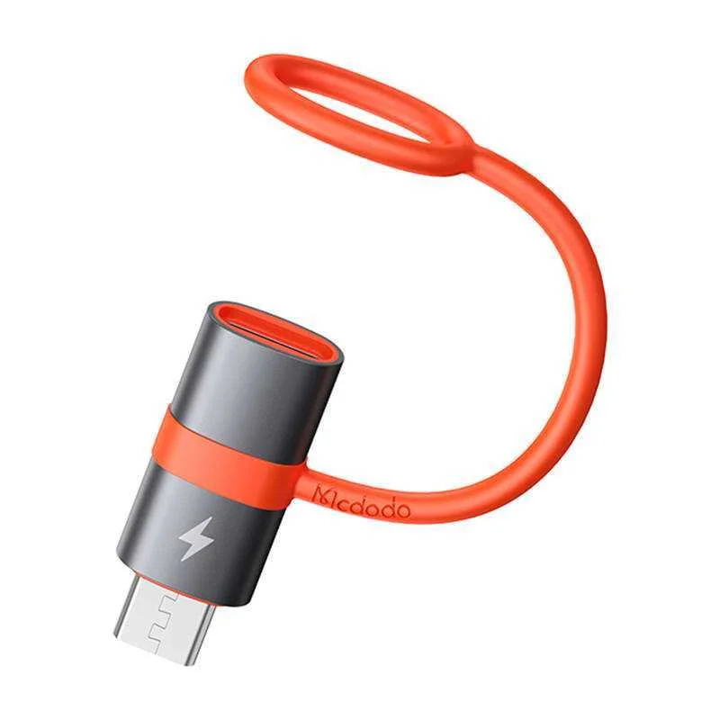 Adaptador Mcdodo Ot-3820 Usb-C para Micro Usb Preto