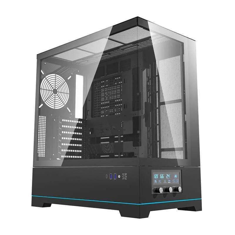 Darkflash Dy451 Computer Case Without Fans (Black)