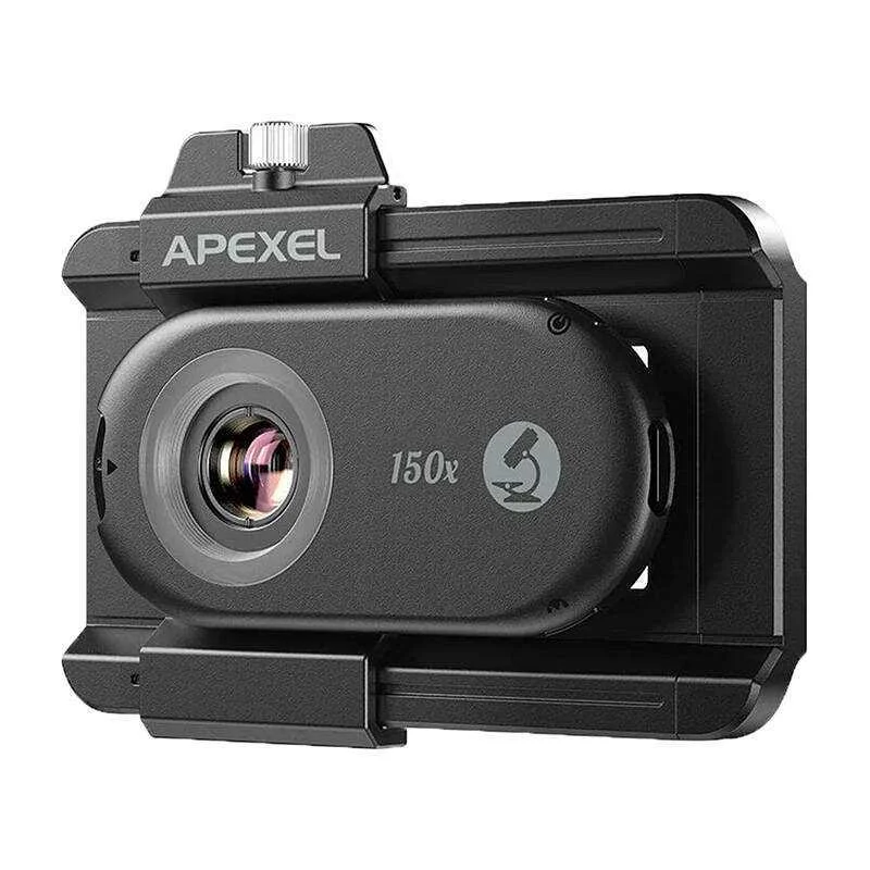 3x Cpl Lens / Microscope For Smartphone Apexel Apl-Ms3in1, 200x / 150x / 100x