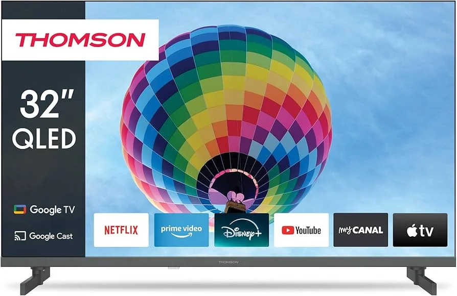 Tv 32" Thompson Smart Tv 32qg4s14 Preto