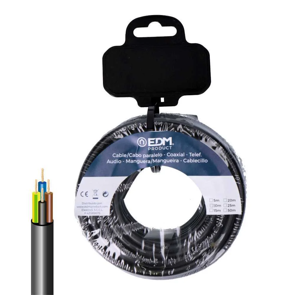 Mangueira tubular vv-k06/1kv 4 g 1,50 mm2 preta 2.