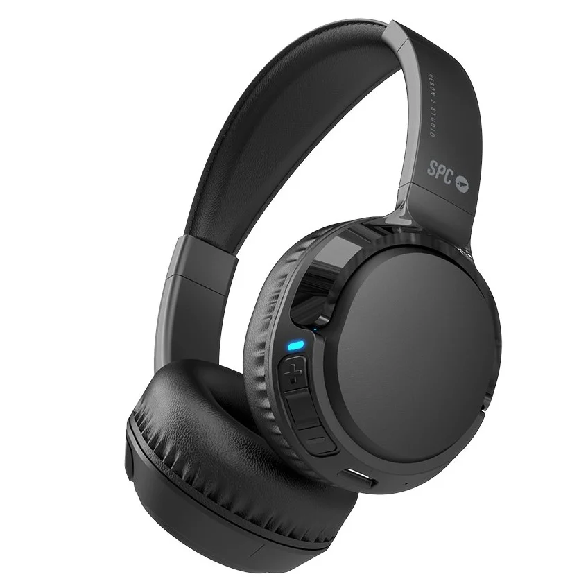 Auscultadores Bluetooth Spc Heron 2 Studio Preto