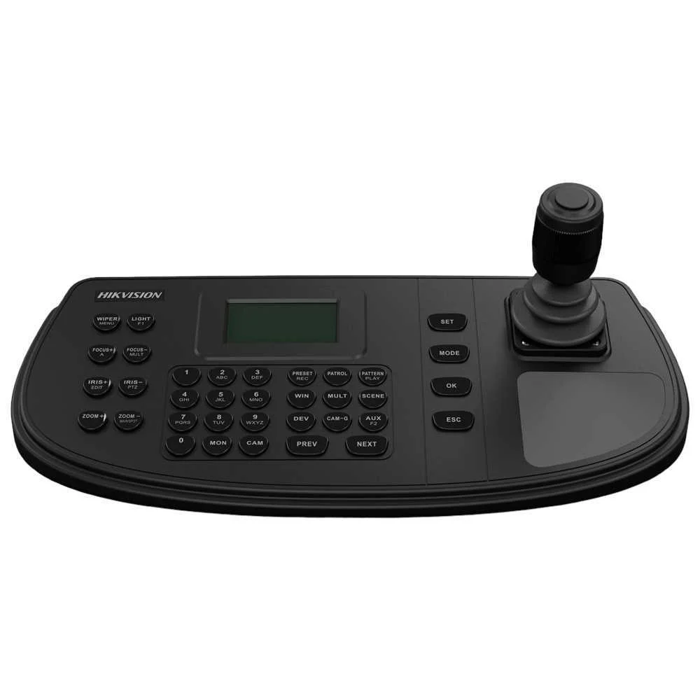 Teclado Hikvision Ip - Controlo da Porta Série - Joystick 4 Axis - Ligações Rs-485, Rs-232, Rs-422, 