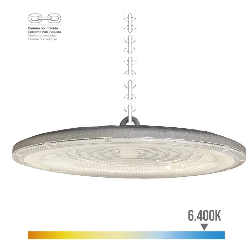 L&acirc;mpada de Teto LED 200 W 20.000 Lm 6400k, Ip65