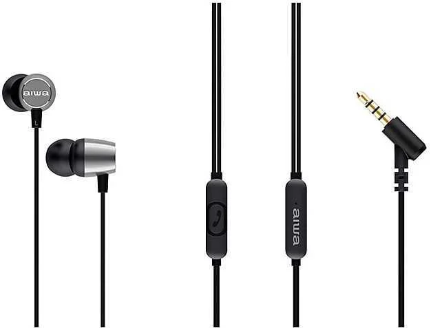 Auscultadores Aiwa Estm30sl 3.5mm Prata
