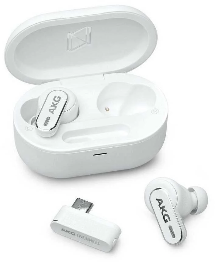 Auriculares Bluetooth Akg N5 Hybrid Branco