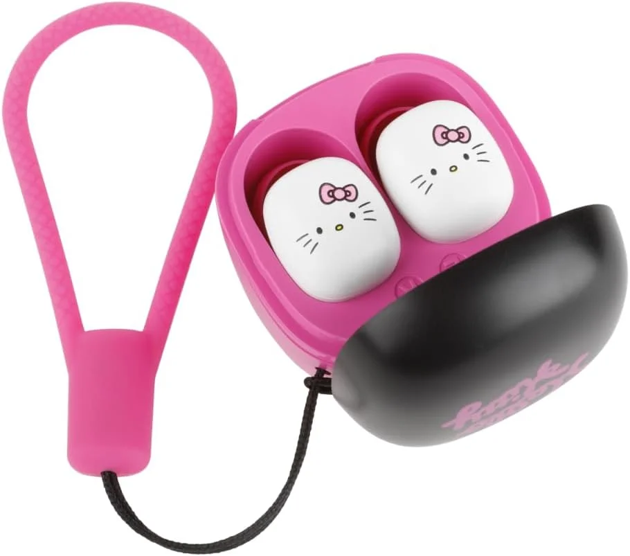 Auriculares Bluetooth Hello Kitty Konix Branco