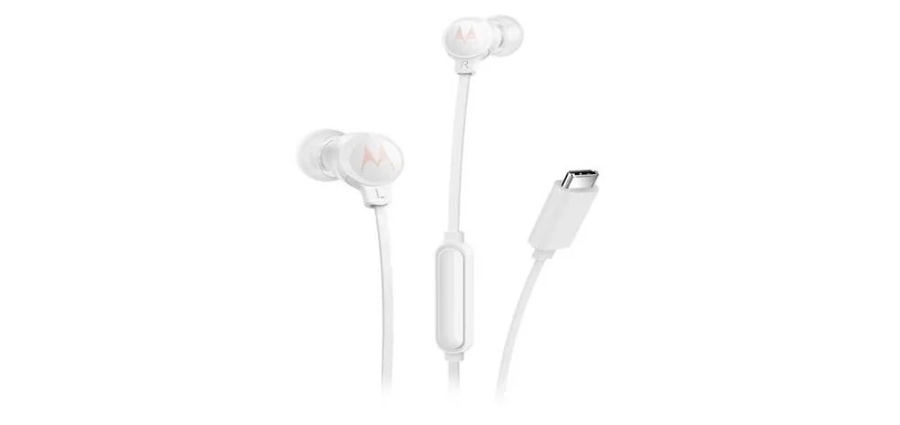 Auriculares Motorola EARBUDS3CSWHITE Branco