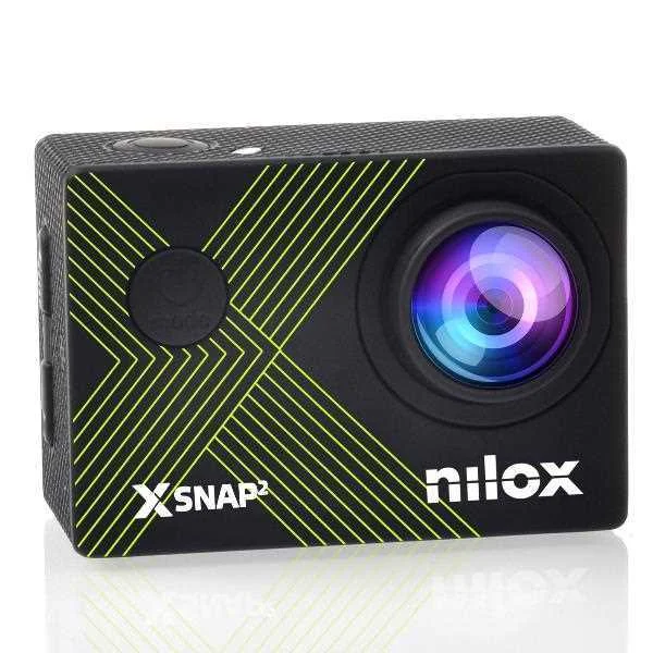 Câmara de Desporto Nilox Xsnap2 Preto/Lima