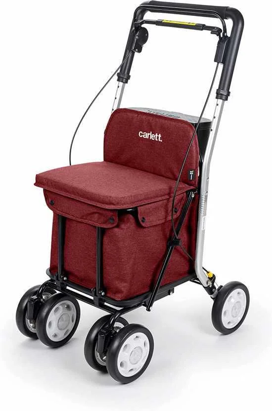 Carrinho de Compras Carlett Comfort - Vermelho