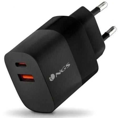 Cargador de Pared Ngs Bud/ 1xusb Tipo-C/ 1xusb/ 4.