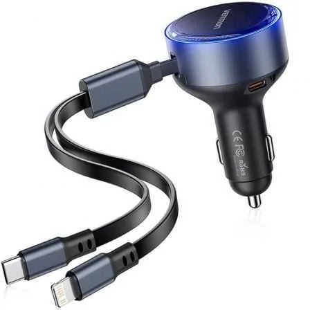 Carregador de Automóvel Vention Ffob0/ 1xusb Type-C Mac.