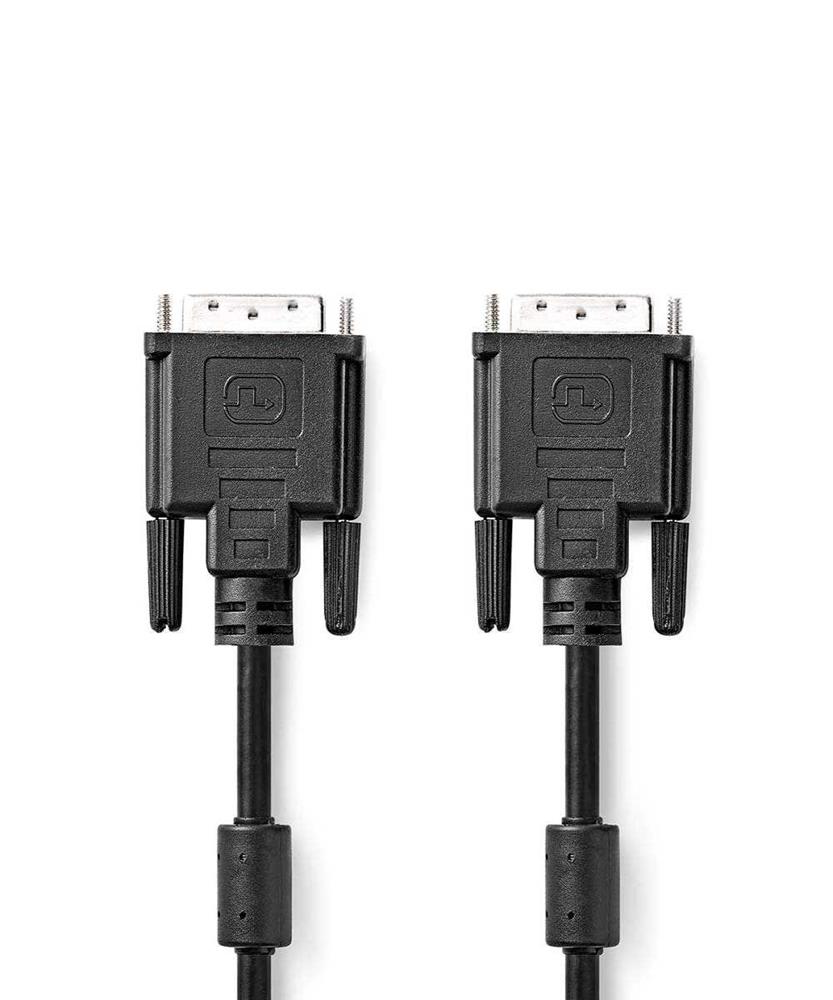 Cable Dvi | Dvi-D 24 + 1-Pin Macho | Dvi-D 24 + 1-Pin Macho | 2560x1600 | Niquelado | 2.00 M | Recto
