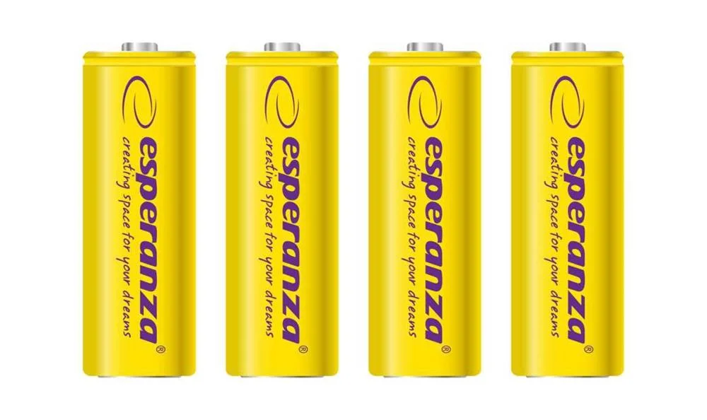 Esperanza Pilhas recarregáveis Ni-Mh AA 2000mah.