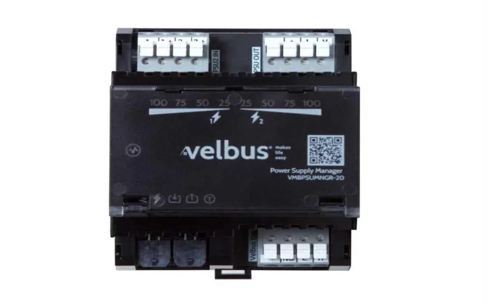 Gestor da fonte de alimentação Velbus