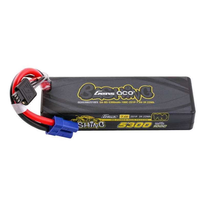 Gens Ace G-Tech 5300mah 7.4v 100c 2s1p Lipo Z Ec5