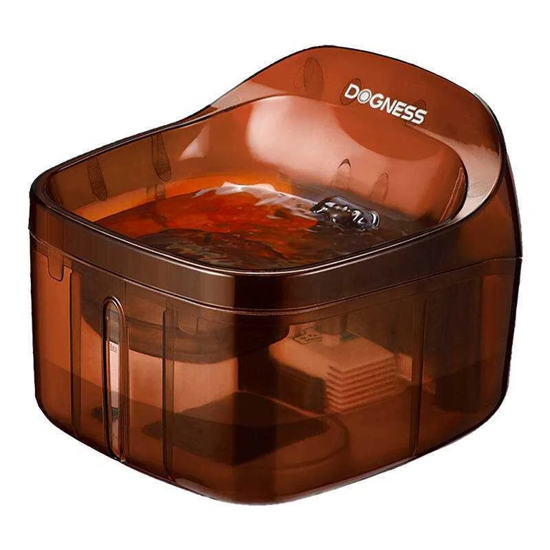 Water Fountain For Pets Dogness D01 2l (Brown)