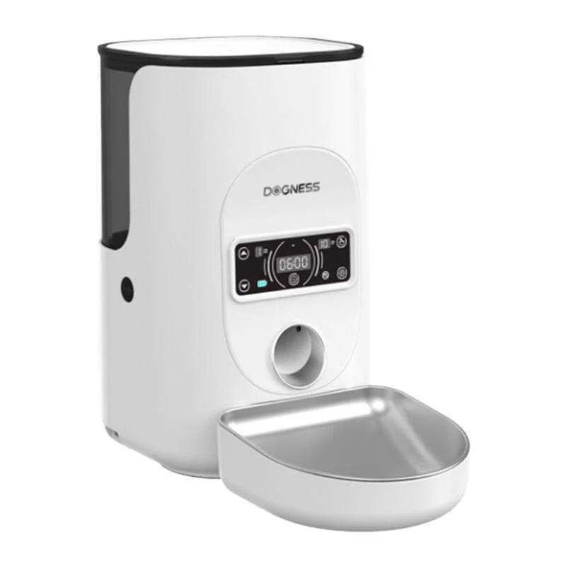 Comedouro Automático para Animais de Estimação Dogness F17 4l com Aço Inoxidável.