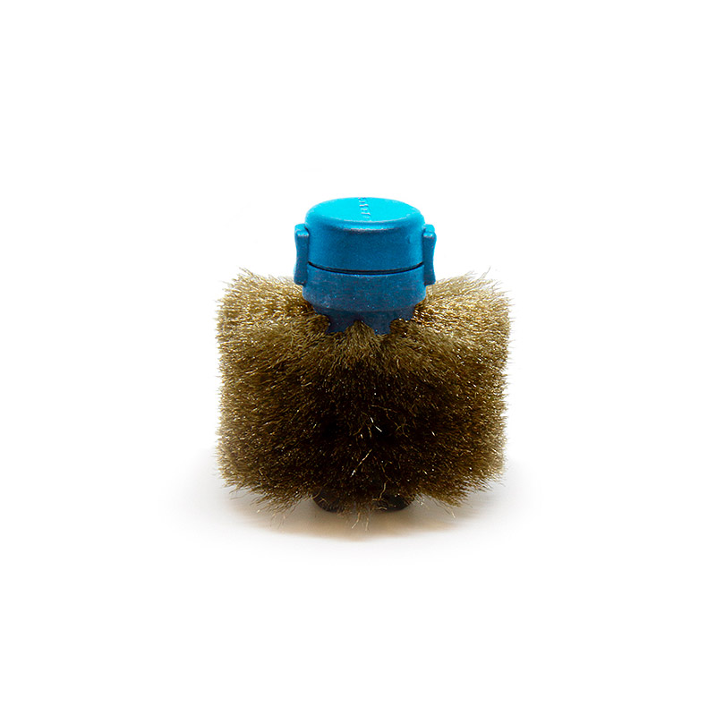 Escovas Metálicas de Núcleo Azul para o Limpador Automático de Pontas