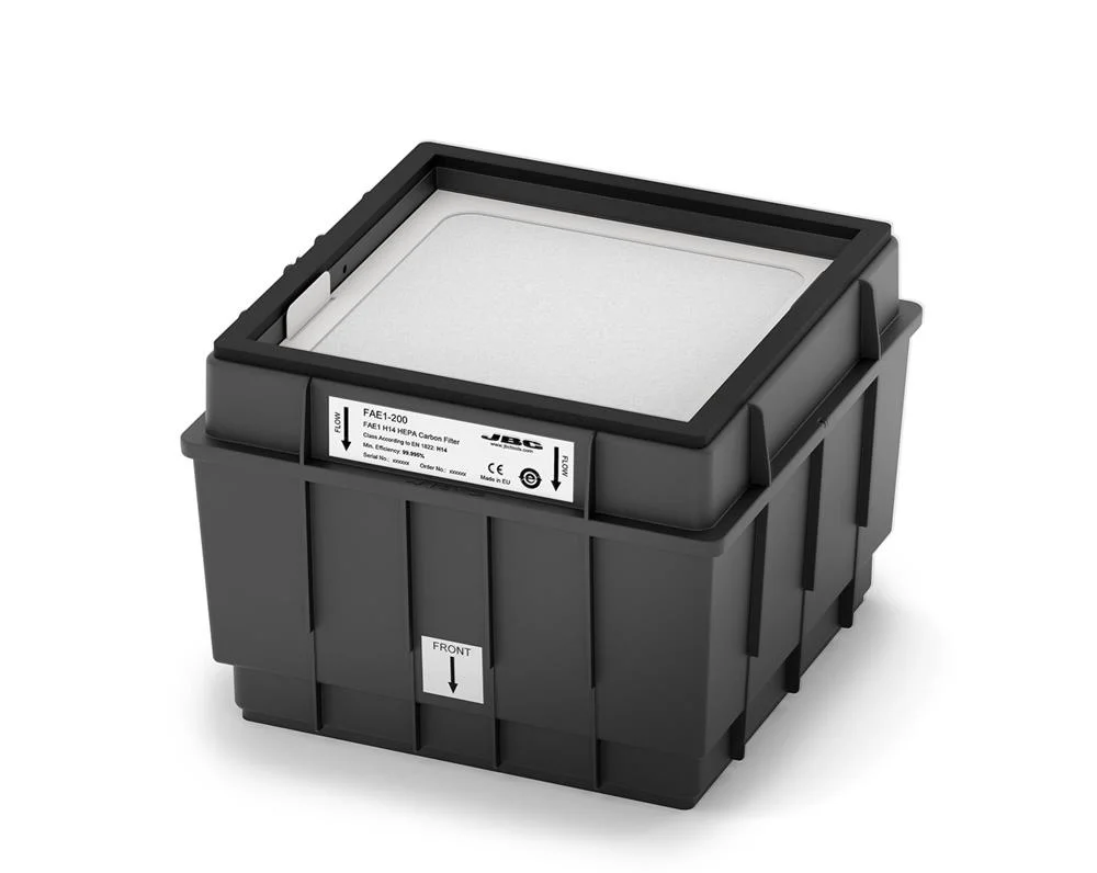 Filtro com Hepa H14 para Extrator de Fumos