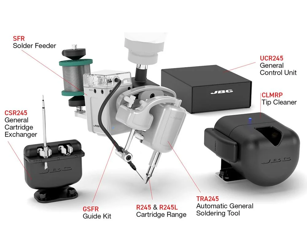 Conjunto de Solda Geral Automática para Robô