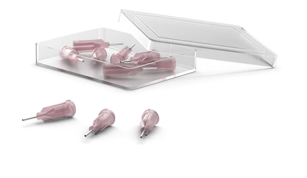 Agulha de distribuição de aço inoxidável 20G