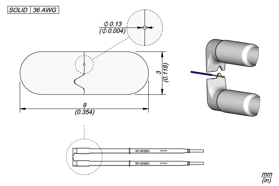 Pontas 36G Ø 0,13mm