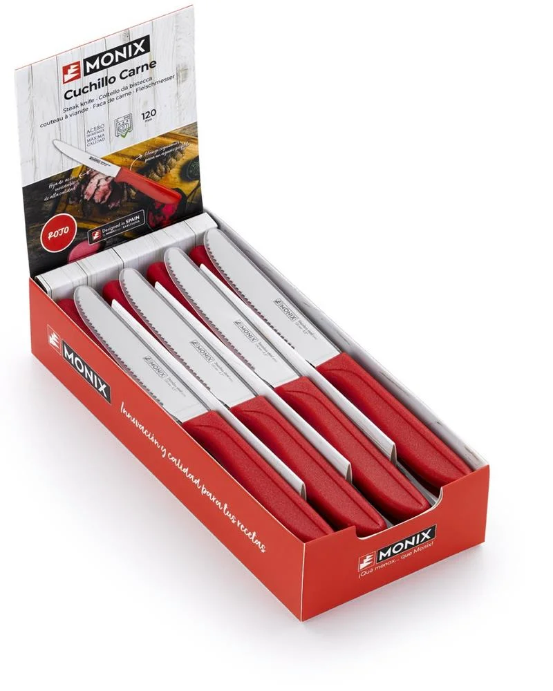 Pack 24 Facas Monix M219902 Cores Variadas