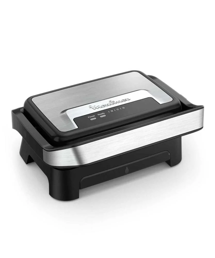 Grelhador Moulinex GI270D 1000W Preto/Cinza