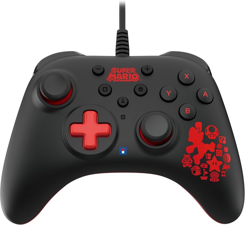 Controlador Hori HORIPAD Preto/Vermelho