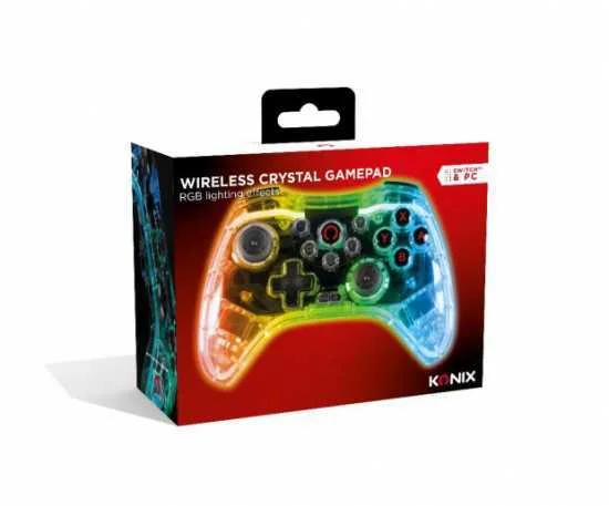 CONTROLADOR KONIX COMPATÍVEL PS4 / SWITCH / PC