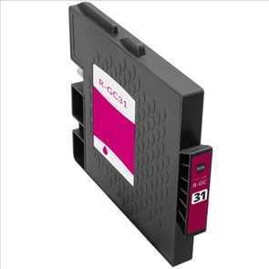 Tinteiro Compatível Ricoh GC-31 XL Magenta