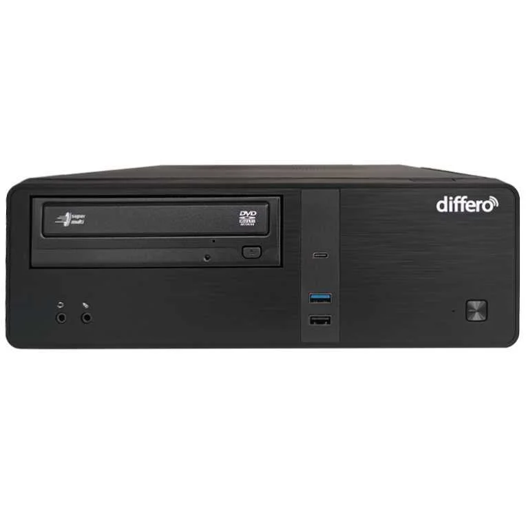 Pc Differo I5 12400 16gb SSD 500 Nvme Dvd Hpa3 T3.