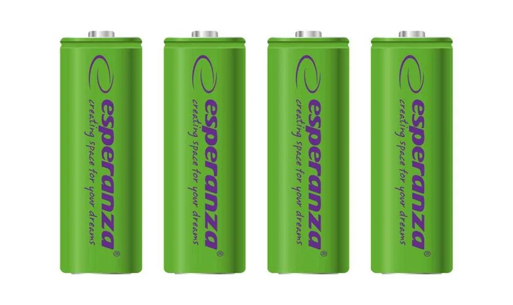 Esperanza Pilhas recarregáveis Ni-Mh AA 2000mah