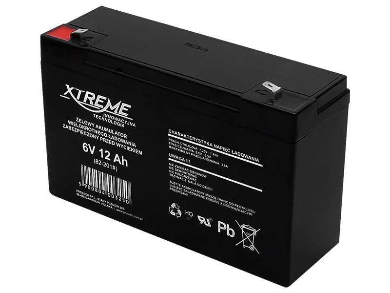 Bateria Gel 6v 12ah Xtreme