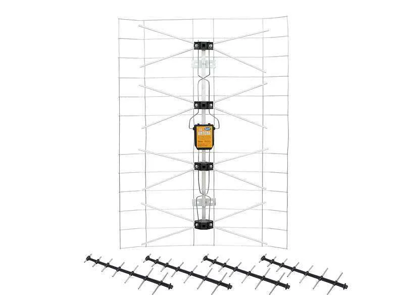 Antena de Malha Sem Amplificador + Dipol 3dx
