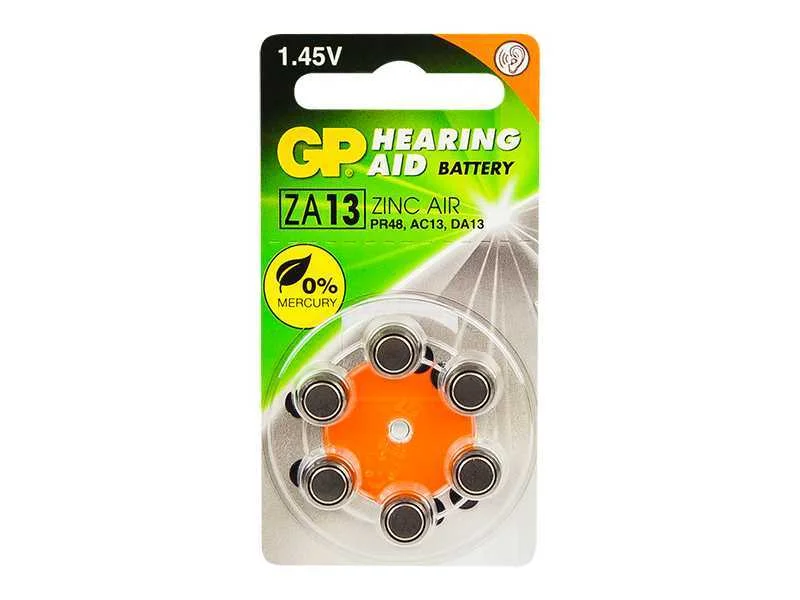 Bateria 13 Gp 145v 79x54mm 6pcs