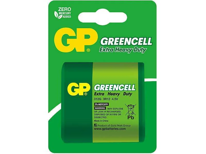 Bateria Gp Greencell 3r12 4,5v