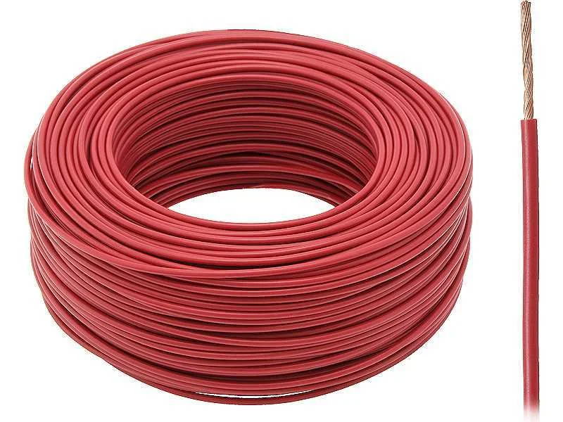 Cabo Lgy 1 X 1,5 Vermelho