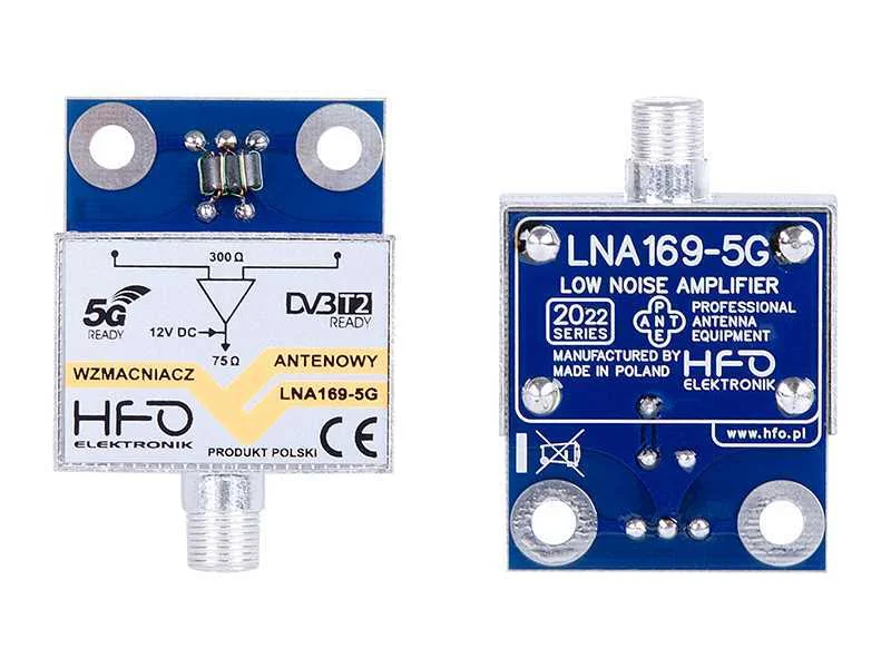 Amplificador de Antena Lna-169-5g 32db Hfo Original