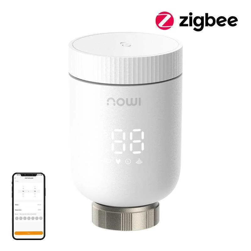 Cabeça Termostática Zigbee Imou Iot-Trv1-Eu + 6 Ada