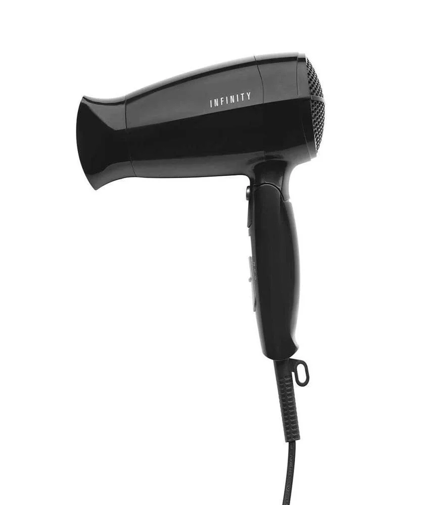 Secador de Cabelo com Cabo Dobrável 1600w Preto