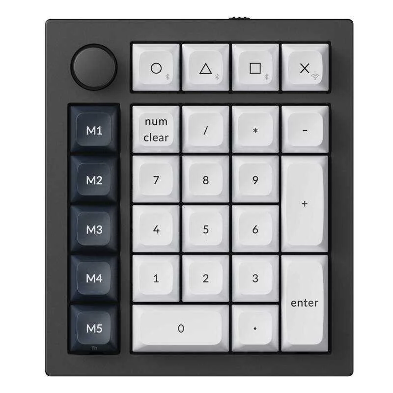 Keychron Q0 Max RGB Qmk/Via Knob Versão Numérica