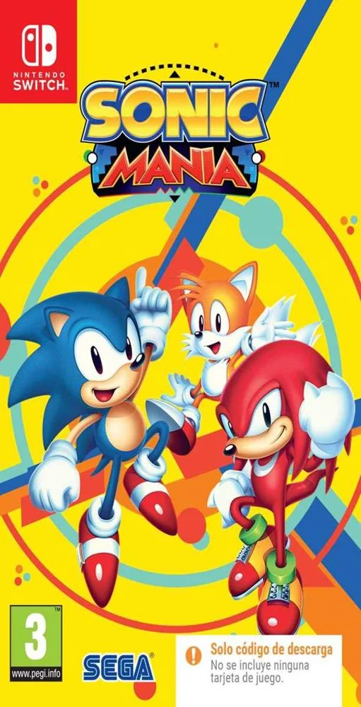 Jogo Sonic Mania ( Cib ) Switch